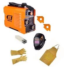 Máquina de soldar con electrodo + accesorios